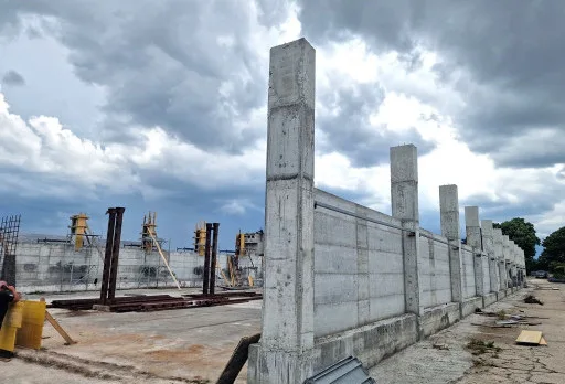 Строителство на склад за зърно в град Генерал Тошево