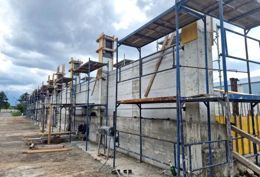 Строителство на склад за зърно в град Генерал Тошево