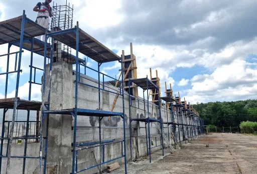 Строителство на склад за зърно в град Генерал Тошево