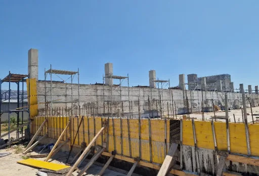 Строителство на склад за зърно в град Генерал Тошево