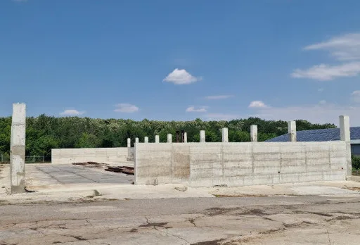 Строителство на склад за зърно в град Генерал Тошево