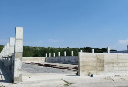 Строителство на склад за зърно в град Генерал Тошево