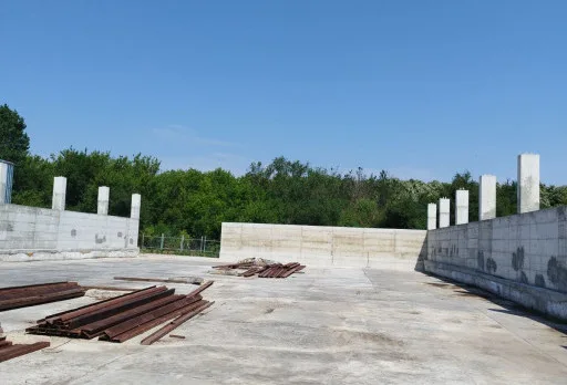 Строителство на склад за зърно в град Генерал Тошево