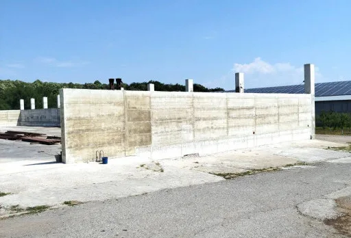 Строителство на склад за зърно в град Генерал Тошево