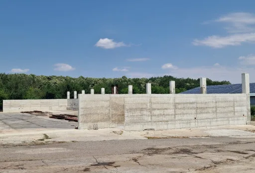 Строителство на склад за зърно в град Генерал Тошево