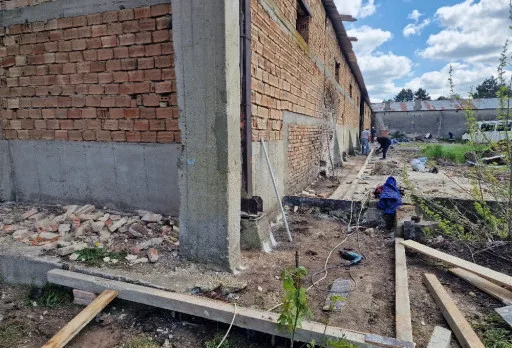 Строителство на склад за зърно в Добрич