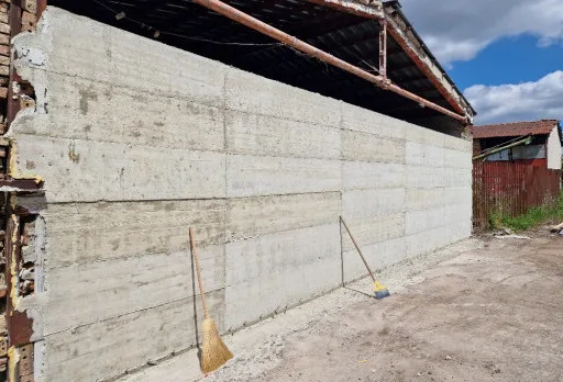 Строителство на склад за зърно в Добрич