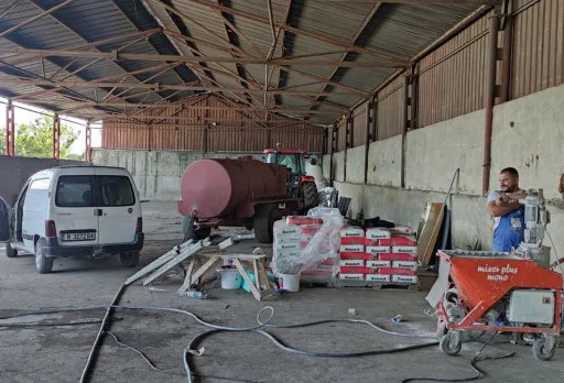 Строителство на склад за зърно в Добрич