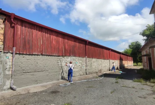 Строителство на склад за зърно в Добрич