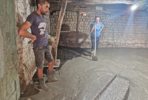 Parking lots, landscaping and concrete flooring in General Toshevo