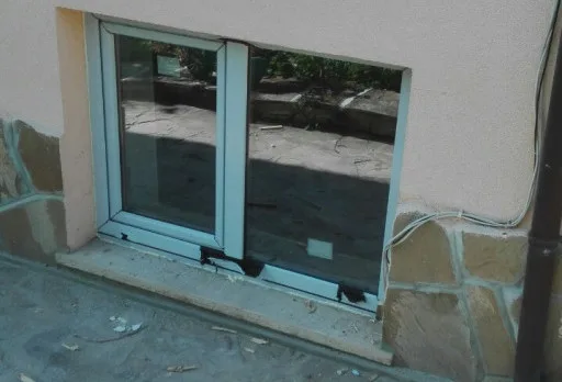 Building and repair works of a house near Albena