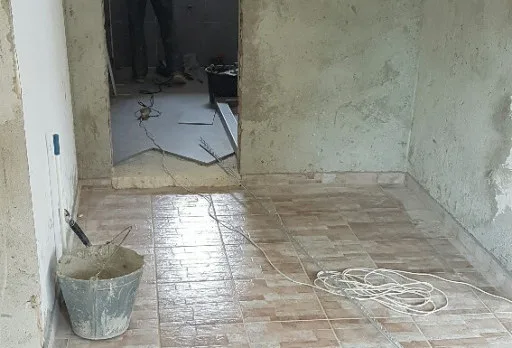 Building and repair works of a house near Albena