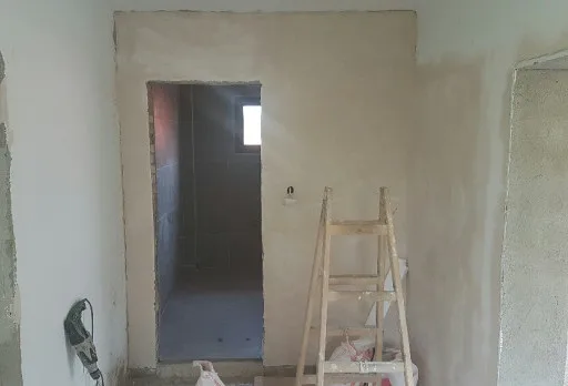 Building and repair works of a house near Albena