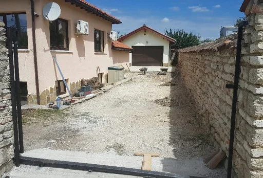 Building and repair works of a house near Albena