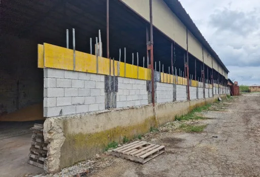 Строителство на склад за зърно в Добрич