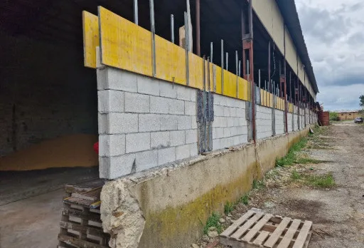 Строителство на склад за зърно в Добрич