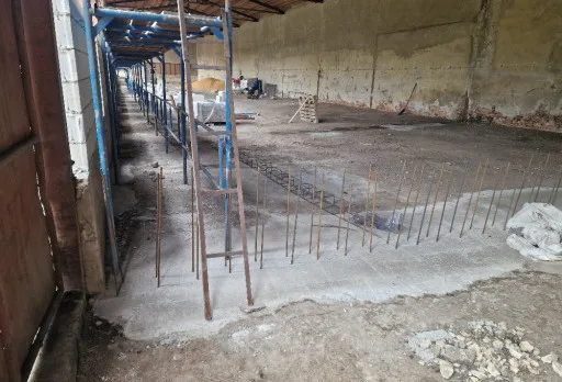 Строителство на склад за зърно в Добрич