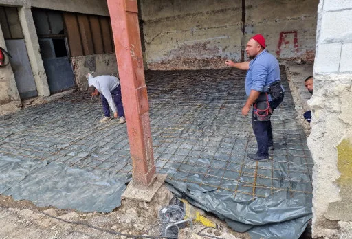 Строителство на склад за зърно в Добрич