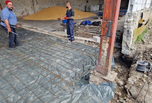 Строителство на склад за зърно в Добрич