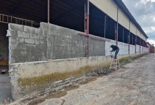 Строителство на склад за зърно в Добрич