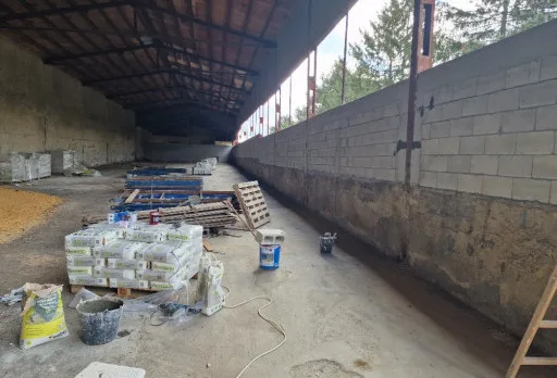 Строителство на склад за зърно в Добрич