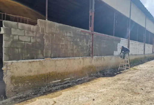 Строителство на склад за зърно в Добрич