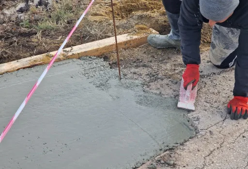Строителство на път в Балчик, с. Рогачево