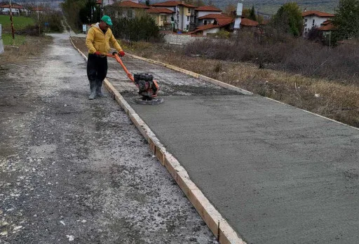 Строителство на път в Балчик, с. Рогачево