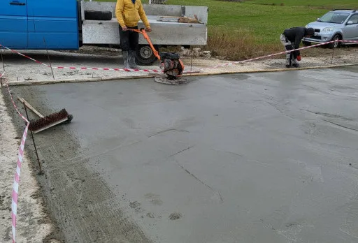 Строителство на път в Балчик, с. Рогачево