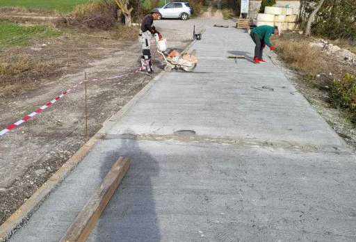 Строителство на път в Балчик, с. Рогачево