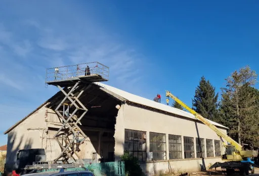 Строителство и ремонт на работилница за селскостопански машини в Добрич