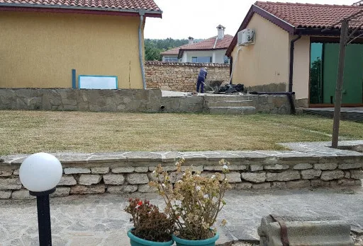 Building and repair works of a house near Albena