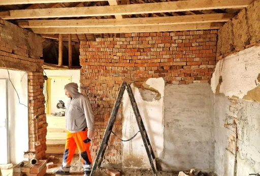 Building and repair works of a house in Balchik, Dropla village