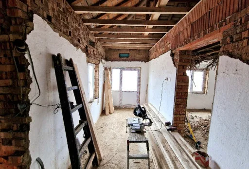 Building and repair works of a house in Balchik, Dropla village