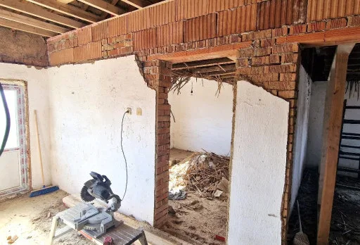 Building and repair works of a house in Balchik, Dropla village