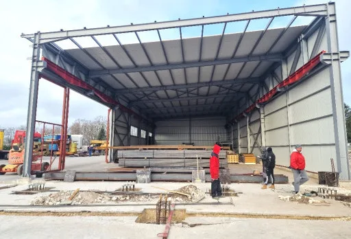Строителство и разширение на производствена база в Добрич
