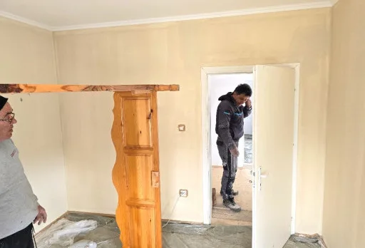 Bau- und Reparaturarbeiten an einem Haus in Balchik, Golfplatz