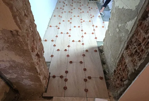 Bau- und Reparaturarbeiten an einem Haus in Balchik, Golfplatz