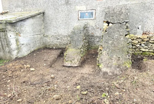Bau- und Reparaturarbeiten an einem Haus in Kavarna