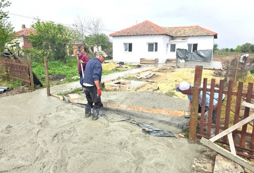 Building and repair works of a house in Balchik, Dropla village