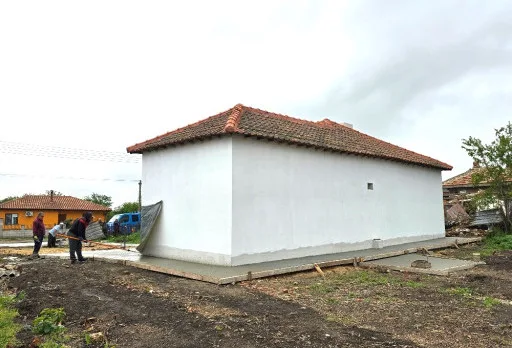 Building and repair works of a house in Balchik, Dropla village