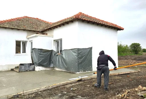 Building and repair works of a house in Balchik, Dropla village