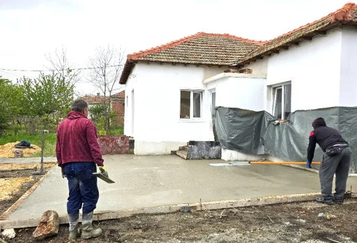 Building and repair works of a house in Balchik, Dropla village