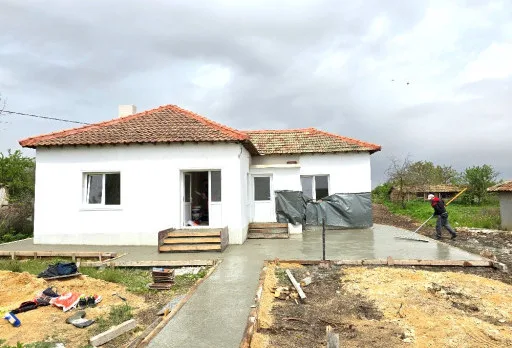 Building and repair works of a house in Balchik, Dropla village