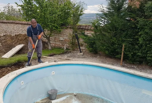 Строителство на басейн в Балчик