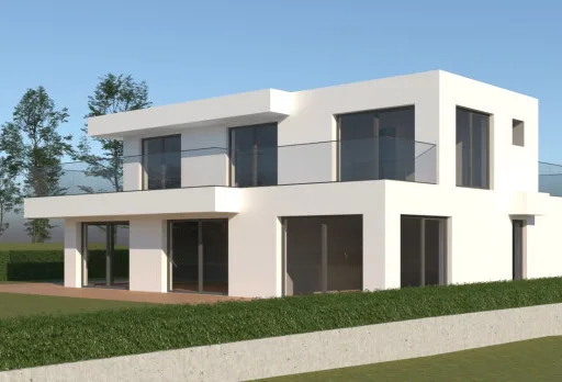 Къща на етап груб строеж във Варна