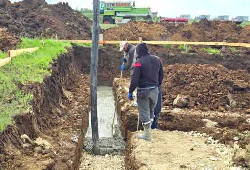 Къща на етап груб строеж във Варна