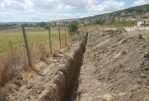 Строителство на водопровод в с. Рогачево, Албена