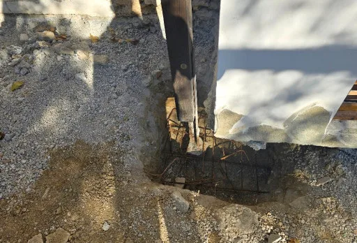 Building and landscaping works of a house in Balchik