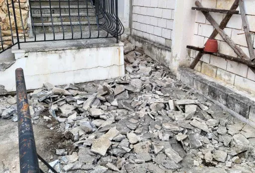 Building and landscaping works of a house in Balchik